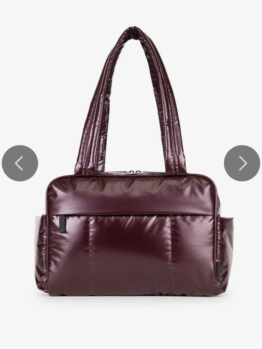 Calpak Burgundy Travel Tote Bag - Picture 2 of 5